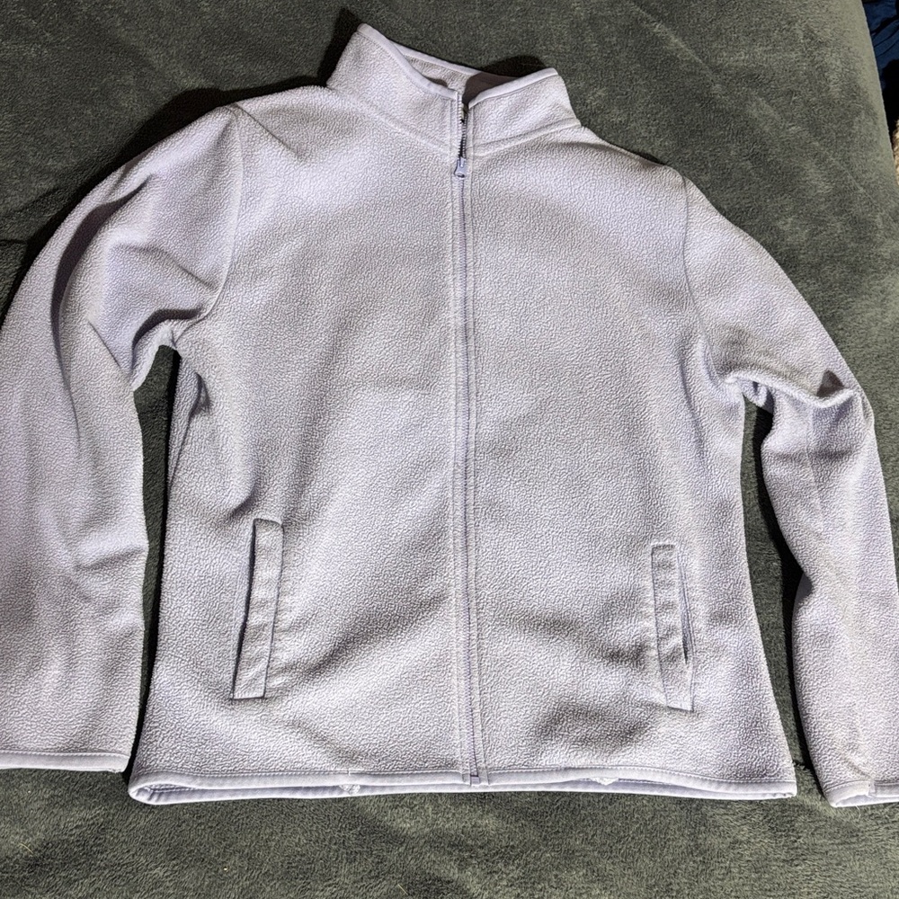 George & Martha Light Purple Zip-Up Jacket